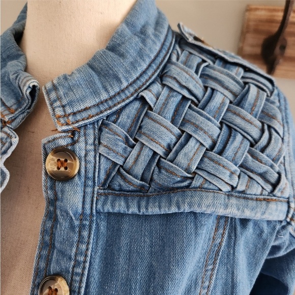 Mike & Chris Denim Jean Jacket Sz. Medium - Picture 4 of 16